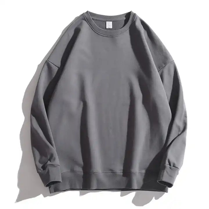 Custom Cotton Crew Neck Sweater