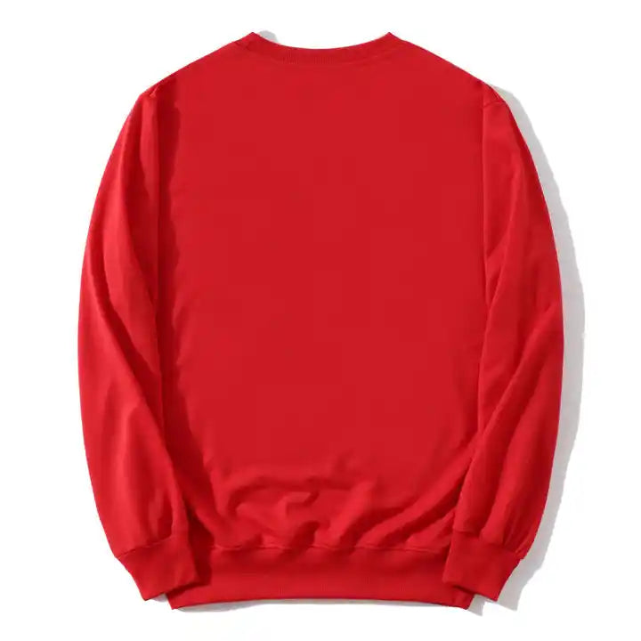 Custom Polyester Crew Neck Sweater